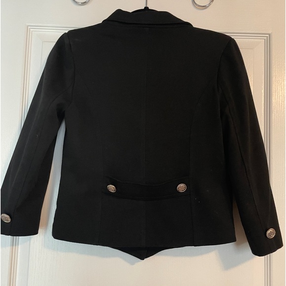 Military style cropped blazer - Picture 4 of 4